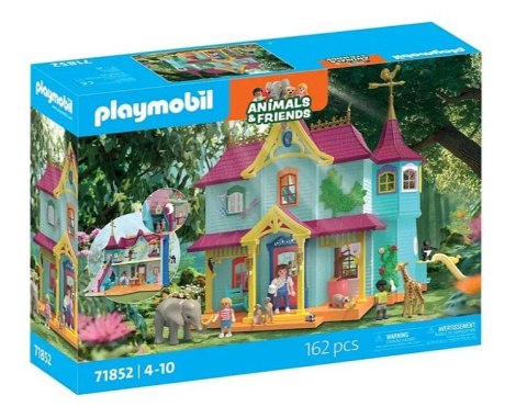 Zestaw z figurkami Animals & Friends 71852 Kolorowa willa dla zwierząt Playmobil