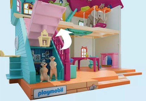 Zestaw z figurkami Animals & Friends 71852 Kolorowa willa dla zwierząt Playmobil