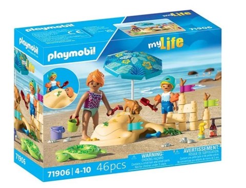 Zestaw z figurkami My Life 71906 Rodzina na plaży Playmobil
