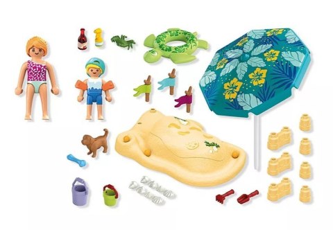 Zestaw z figurkami My Life 71906 Rodzina na plaży Playmobil