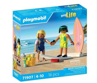 Zestaw z figurkami My Life 71907 Szkółka surfingowa Playmobil