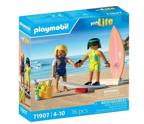 Zestaw z figurkami My Life 71907 Szkółka surfingowa Playmobil