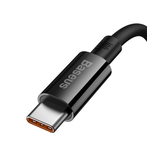 Kabel przewód Superior Series USB-A - USB-C 100W 2m - czarny BASEUS