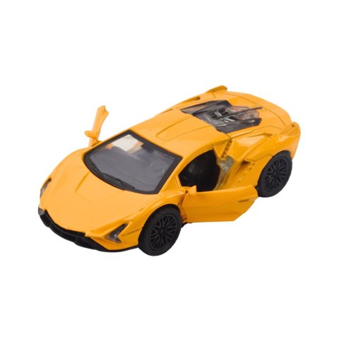 Samochód Sportowy Metalowy Z Napędem Światła Dźwięki Mix LEAN Toys