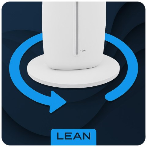 Wentylator Kolumnowy Wodny Podłogowy Jonizacja Oscylacja Wwyświetlac PILOT LEAN Toys