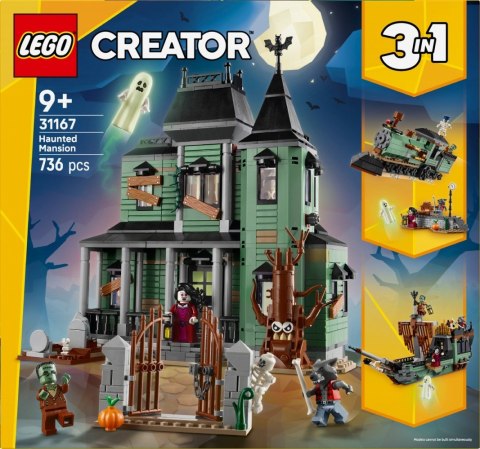 Klocki Creator 31167 Nawiedzona rezydencja LEGO