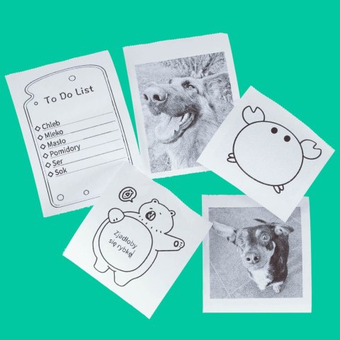 Rolki termiczne papier do drukarki aparatu 5,7cm x 4,5m 5 sztuk Kik Sp. z o. o. Sp. k.