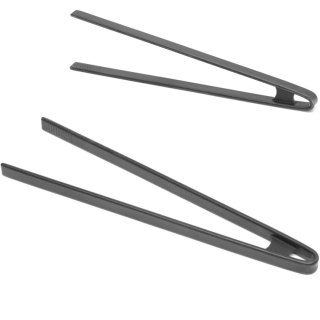 Pęseta kuchenna silikonowa 290 mm czarna - Hendi 171349 Hendi