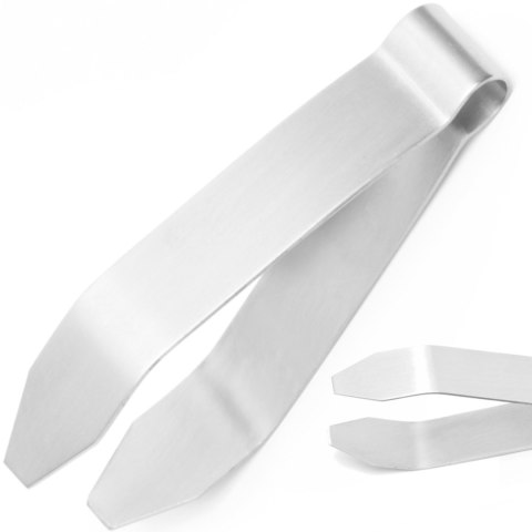 Pęseta szczypce do usuwania ości profilowane 100 mm - Hendi 680148 Hendi