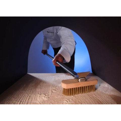 Szczotka do czyszczenia pieca do pizzy z miedzianym włosiem dł. 1320 mm - Hendi 525593 Hendi