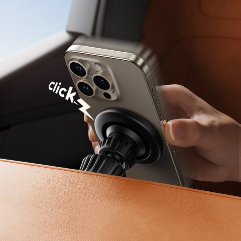 Uchwyt samochodowy magnetyczny na telefon na kratkę nawiewu - czarny JOYROOM