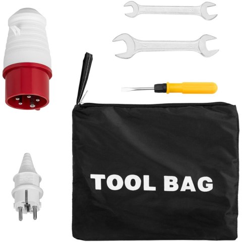 Agregat generator prądotwórczy diesel mobilny 240/400 V 8500 W 10 kVA 30 l MSW