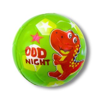 Piłka Do Odbijania Ugniatania Piankowa Piłeczka Dinozaury Kolorowe 10cm LEAN TOYS