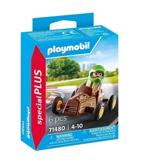 Figurka Special Plus 71480 Dziecko z gokartem Playmobil