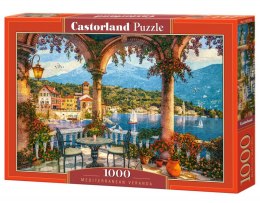 Puzzle 1000 elementów Mediterranean Veranda Castor