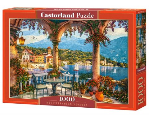 Puzzle 1000 elementów Mediterranean Veranda Castor