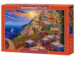 Puzzle 1500 elementów Romantyczny wieczór w Positano Włochy Castor