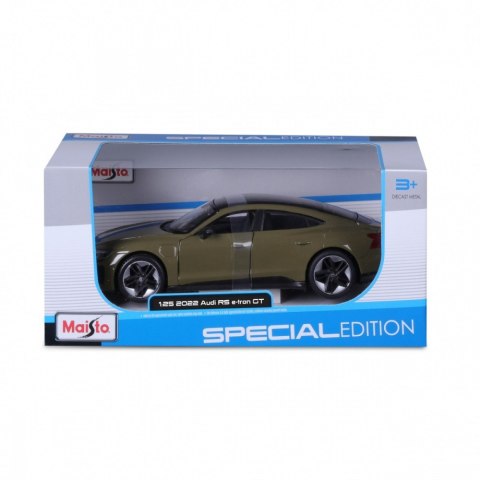 Model kompozytowy Audi RS E-Tron GT 2022 zielony 1/25 Maisto