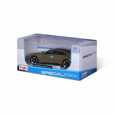 Model kompozytowy Audi RS E-Tron GT 2022 zielony 1/25 Maisto