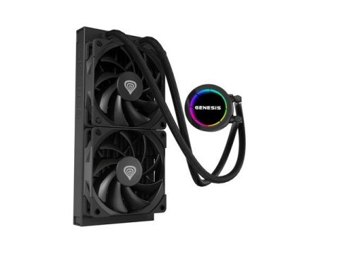 Chłodzenie wodne HYDRIA GENESIS 240 czarne Natec