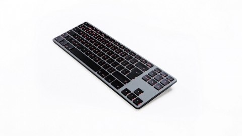 Klawiatura aluminiowa Mac Tenkeyless RGB szara Matias
