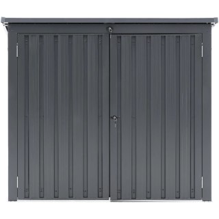 Osłona obudowa na 2 kosze kubły na śmieci 240 l metalowa UNIPRODO