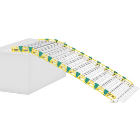 Rampa podjazdowa przenośna składana do 500 kg 1965 x 914 mm MSW