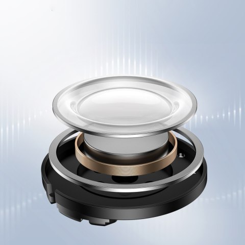 Słuchawki bezprzewodowe Bowie E19 TWS dokanałowe USB-C - białe BASEUS