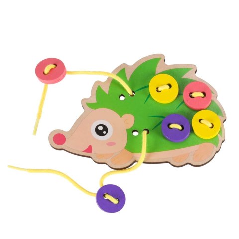 Zestaw edukacyjny do nauki szycia guzików jeż jeżyk Kik Sp. z o. o. Sp. k.