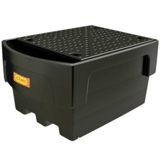 Wanna wychwytowa podstawa pod 1 zbiornik IBC 1100L plastikowa PE CEMO 10950 GSG24