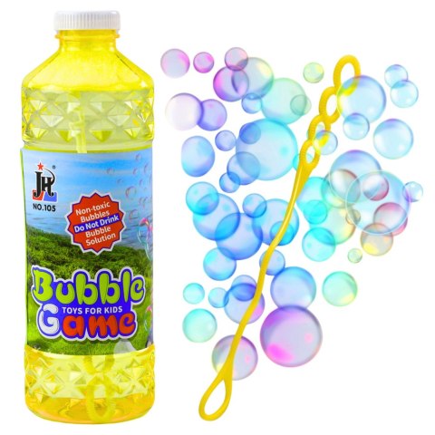 Duży Płyn Do Baniek Mydlanych Z Różdżką 1L 1000ml LEAN Toys