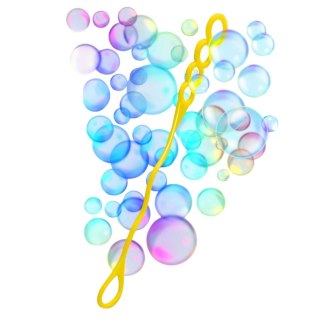 Duży Płyn Do Baniek Mydlanych Z Różdżką 1L 1000ml LEAN Toys