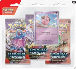 Karty Temporal Forces 3pack Bli. Cleffa Pokemon TCG