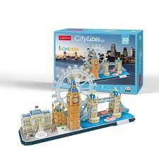 Puzzle 3D City Line London Cubic Fun - Sklep Gebe