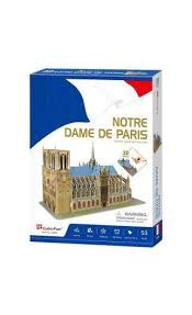 Puzzle 3D Katedra Notre Dame Cubic Fun - Sklep Gebe