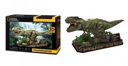 Puzzle 3D National Geographic - T-Rex Cubic Fun - Sklep Gebe