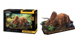 Puzzle 3D National Geographic - Triceratops Cubic Fun - Sklep Gebe