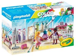 Zestaw z figurkami Color 71372 Butik z odzieżą Playmobil