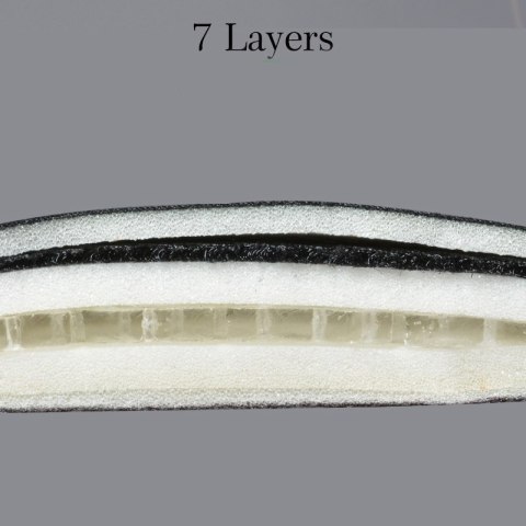 Żelowa nakładka na siodełko rowerowe z pianką memory rozmiar L - czarny ROCKBROS