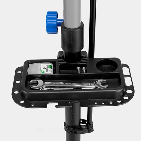 Wielofunkcyjny stojak serwisowy uchwyt do rowerów podłogowy - czarny ROCKBROS