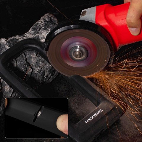 Zapięcie rowerowe blokada antykradzieżowa - czarne ROCKBROS