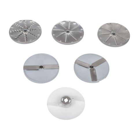 Krajalnica szatkownica elektryczna do warzyw i owoców + 5 TARCZ Royal Catering