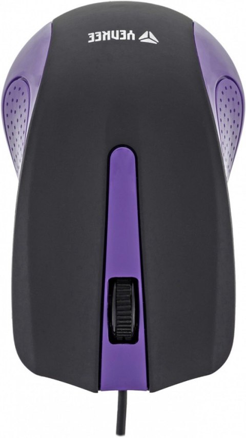 Mysz przewodowa USB, 3 przyciski, gumowana powierzchnia YENKEE