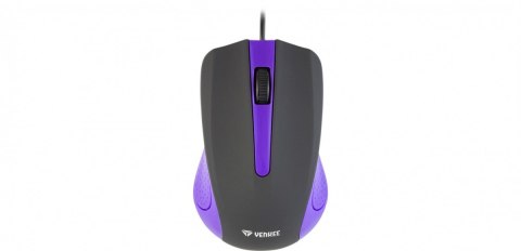 Mysz przewodowa USB, 3 przyciski, gumowana powierzchnia YENKEE