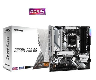 Płyta główna B650M PRO RS AM5 4DDR5 HDMI/DP mATX ASRock