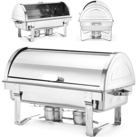 Podgrzewacz do potraw HoReCa na pastę GN 1/1 Rolltop - Hendi 470206 Hendi