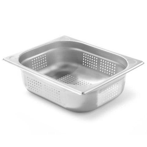 Pojemnik GN 1/2 Kitchen Line perforowany wys. 100 mm - Hendi 807330 Hendi