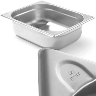 Pojemnik GN 1/2 stalowy Kitchen Line wys. 100 mm - Hendi 806333 Hendi
