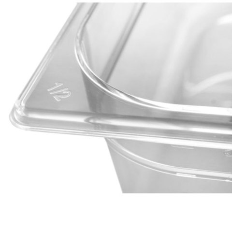 Pojemnik GN przeźroczysty z poliwęglanu GN 1/2 wys. 150 mm - Hendi 861417 Hendi