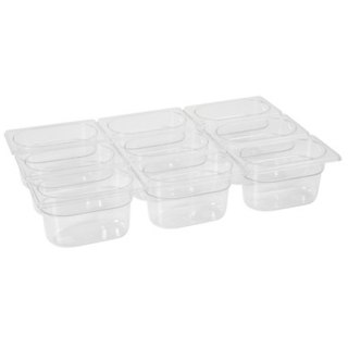 Pojemnik GN przeźroczysty z poliwęglanu GN 1/9 wys. 65 mm - Hendi 861837 Hendi